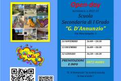 locandina_openday_secondariaIgrado2223